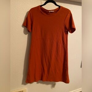 Zara Rust Orange Dress